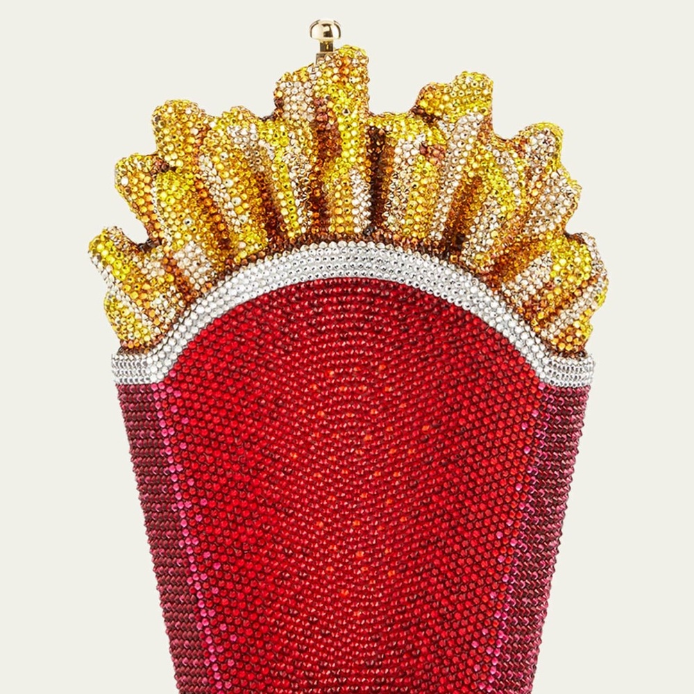 Judith Leiber Fresh Hot French Fries Clutch - Picture 4 of 4